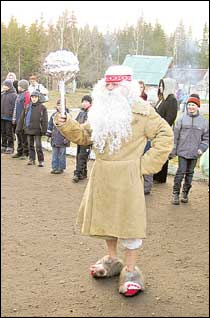 Bunicul belarus din îngheț se numește zyuzya