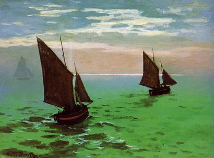 Puterea nerestricționată, infinitatea și unicitatea mării în picturile pictorilor marini - Târg