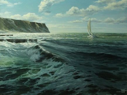 Нестримна сила, нескінченність і неповторність моря в картинах художників-мариністів - ярмарок