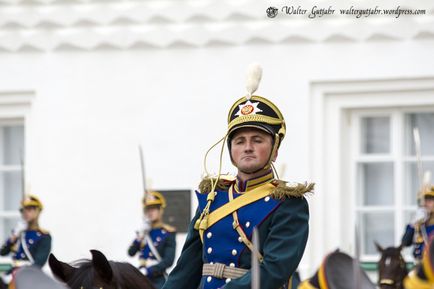 Az ünnepélyes lovas válás a Kremlben, fotoblog