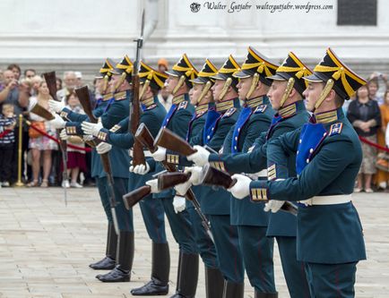 Az ünnepélyes lovas válás a Kremlben, fotoblog