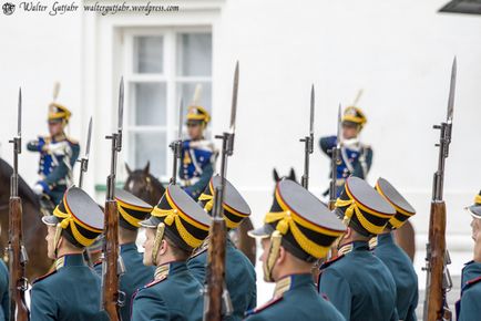 Az ünnepélyes lovas válás a Kremlben, fotoblog