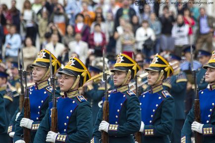 Az ünnepélyes lovas válás a Kremlben, fotoblog