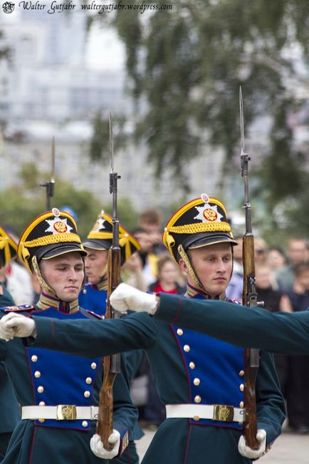 Az ünnepélyes lovas válás a Kremlben, fotoblog