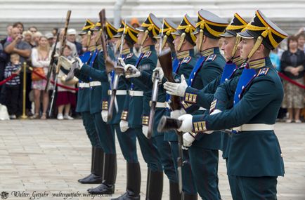 Az ünnepélyes lovas válás a Kremlben, fotoblog