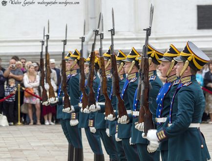 Az ünnepélyes lovas válás a Kremlben, fotoblog