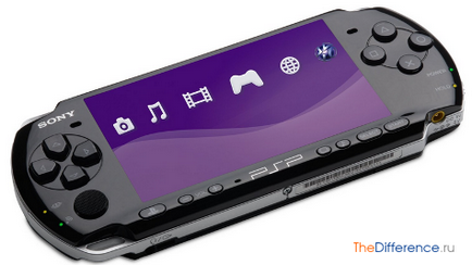 Care este diferența dintre PSP-3000 și PSP du-te?