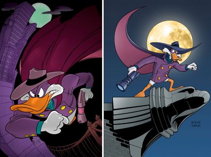 Чорний плащ як явище, darkwing duck, серіал чорний плащ