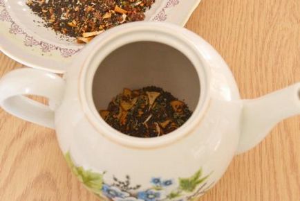 Amestec de ceai la domiciliu - rețetă cu fotografie
