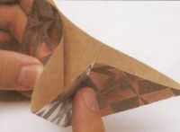 Mozgó origami bűvös csillag