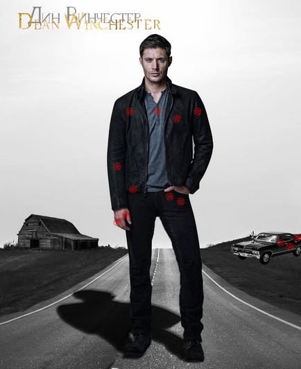 Jensen acls ca un winchester din in - supranatural - jensen ackles russia j