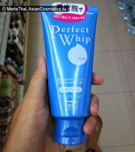 Ефективна, але дуже хімічна умивалці shiseido perfect whip foam