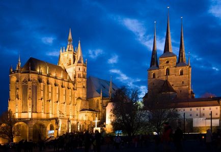 Erfurt - a látvány és érdekes helyek, útikalauz erfurtana