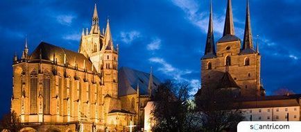 Erfurt - a látvány és érdekes helyek, útikalauz erfurtana