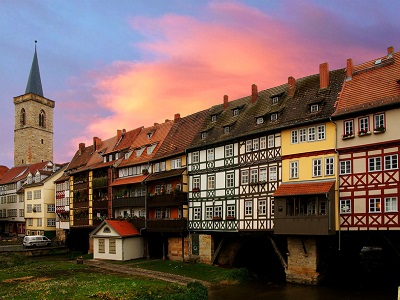 Erfurt Germania - oraș, obține, atracții