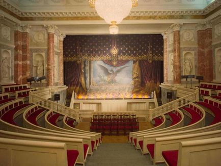 Hermitage Theatre, Sankt Petersburg, Rusia descriere, fotografie, unde este pe hartă, cum ajungeți la hotel