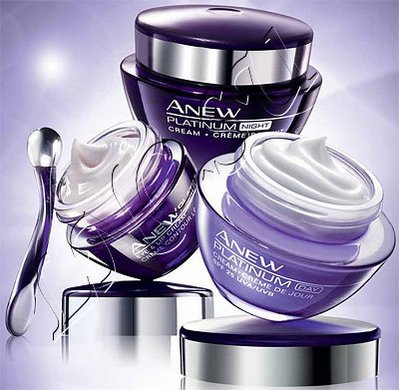 Avon platină - renaștere celulară - cremă de noapte și zi, cremă de buze și ochi