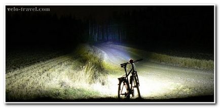 Ліхтарик для велосипеда - як вибрати один із сотні