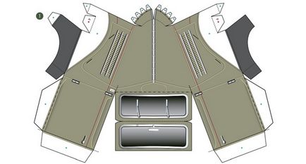 Форд convertible cabriolet з паперу