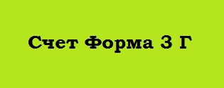 Форма 3 г - скачати бланки документів від готелю за проживання, рахунок готелю за формою 3 г