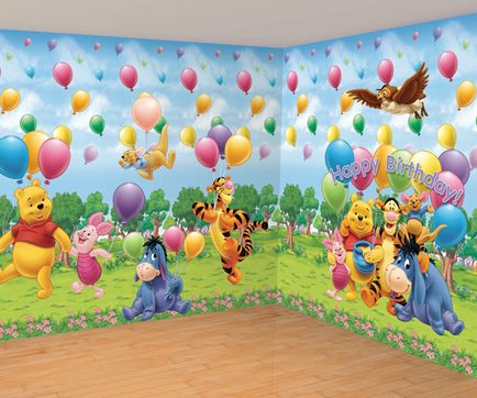 Imagini de fundal în camera de copii pentru fete și băieți