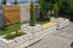 Gabionok kerttervezés fotók, kilátás, tervezési ötletek rekreációs területek termelésére tipp (hogyan gabion) Gabionok kerttervezés fotók, kilátás, tervezési ötletek üdülőterületen, ötlet a