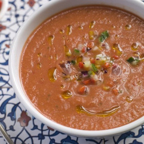 Gazpacho, egy recept 74 fényképek a helyszínen - a plakát-élelmiszeripari