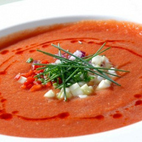 Gazpacho, egy recept 74 fényképek a helyszínen - a plakát-élelmiszeripari