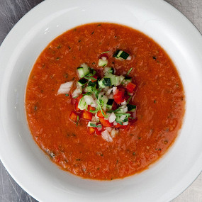 Gazpacho, egy recept 74 fényképek a helyszínen - a plakát-élelmiszeripari