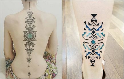 Geometric tatuaj brian gomes pe motive de desene pe corpurile popoarelor tribale din Amazon