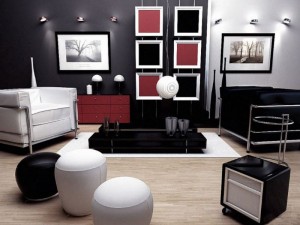 Camera de zi în culori închise, alegem combinații confortabile - idei de design interior
