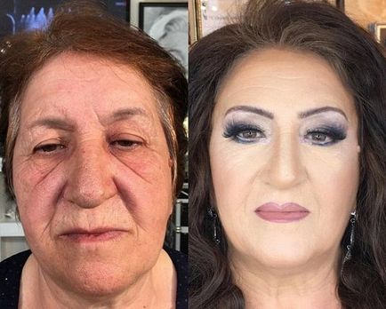 Georgian make-up artist face minuni de make-up (8 fotografii)