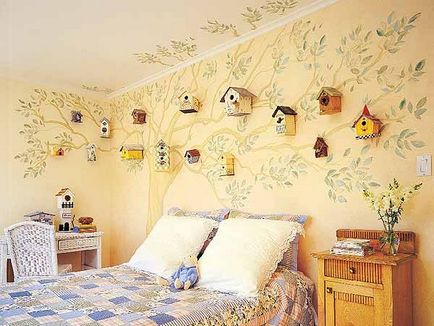 Idei pentru decorarea zidurilor într-o cameră pentru copii - târg de meșteșugari - manual, manual