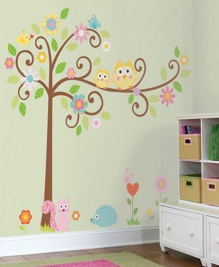 Ідеї ​​декору стін в дитячій кімнаті - ярмарок майстрів - ручна робота, handmade