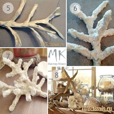 Corali artificiale cu propriile lor mâini de fotografie - design - decor prin mâinile lor