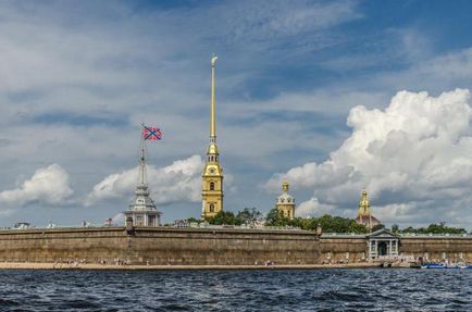 Története a Péter-Pál erőd Szentpéterváron