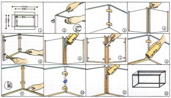 Виготовлення акваріума будинку