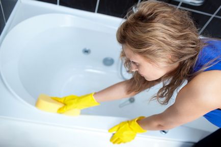 Як відбілити, очистити ванну до білого від іржі в домашніх умовах чавунну, акрилову,