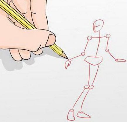 Cum să desenezi o instrucțiune pas cu pas a unui corp uman