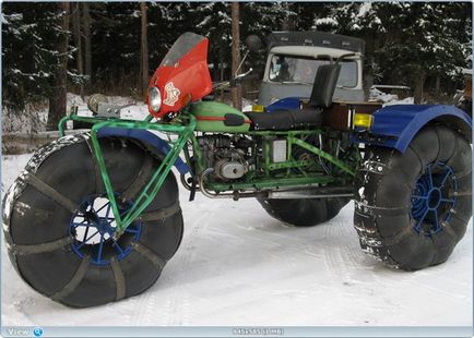 Hogyan készítsünk egy terepjáró a motorkerékpár ural videóid kezét