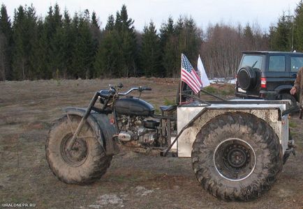 Hogyan készítsünk egy terepjáró a motorkerékpár ural videóid kezét