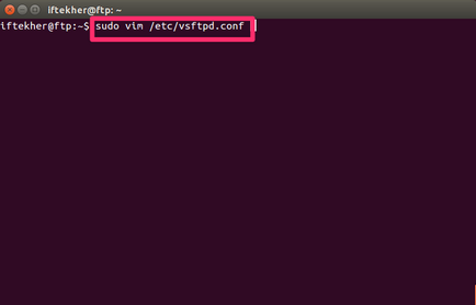 Cum se instalează și se configurează serverul ftp în ubuntu