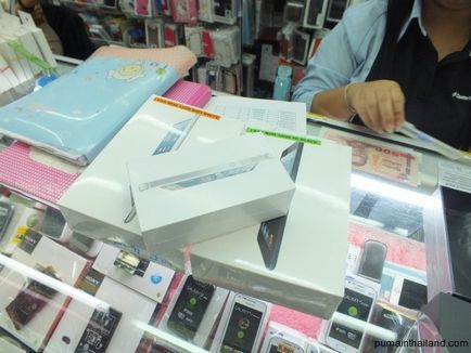 Hogyan vásároljon egy csomó iPhone 5 és iPad mini Thaiföld, Pattaya, tukkome, puma Thaiföldön, élnek és