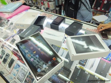 Cum am cumpărat o mulțime de iphone 5 și ipad mini în Thailanda, în pattaya, în tukkome, puma în Thailanda, live și