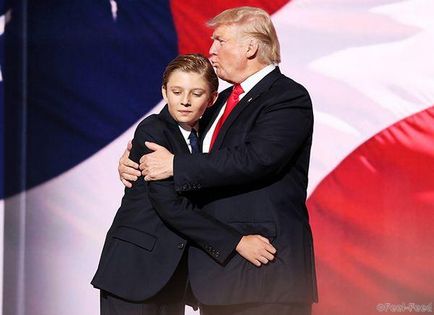 Trump fiai és Lukasenko, mint egy élő, amit nem esik