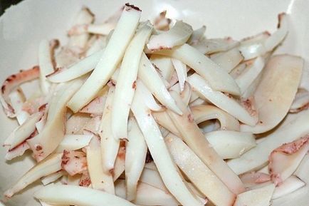 Squid în sos de smântână interesante pas-cu-pas retete