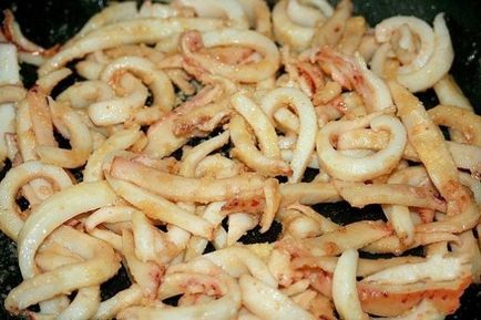 Squid în sos de smântână interesante pas-cu-pas retete