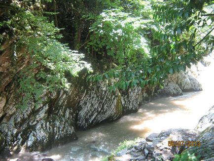 Canyon - porți dracului - în orașul gazdă din Sochi