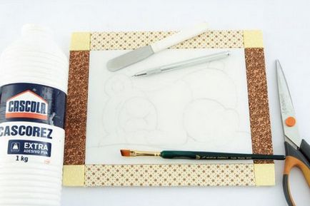 Картини з тканини на пінопласт майстер-клас