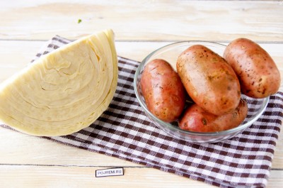 Картопляні зрази з капустою - покроковий рецепт з фото як приготувати